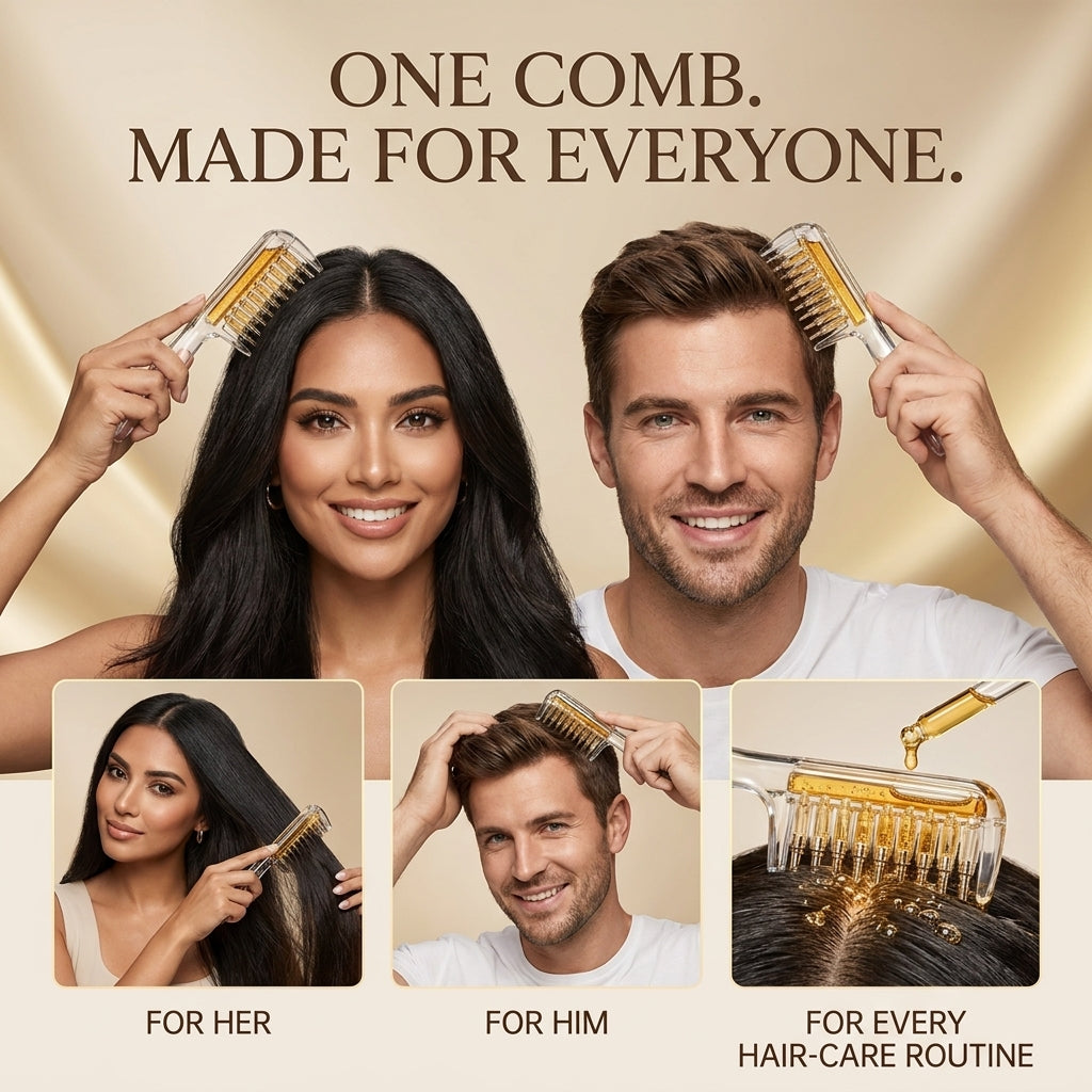 RootGlow — Scalp Applicator Comb