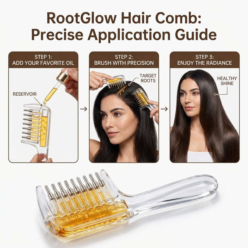 RootGlow — Scalp Applicator Comb