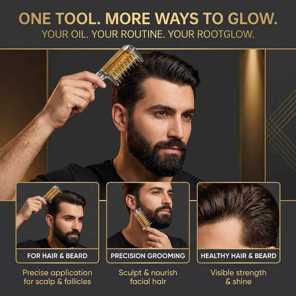 RootGlow — Scalp Applicator Comb