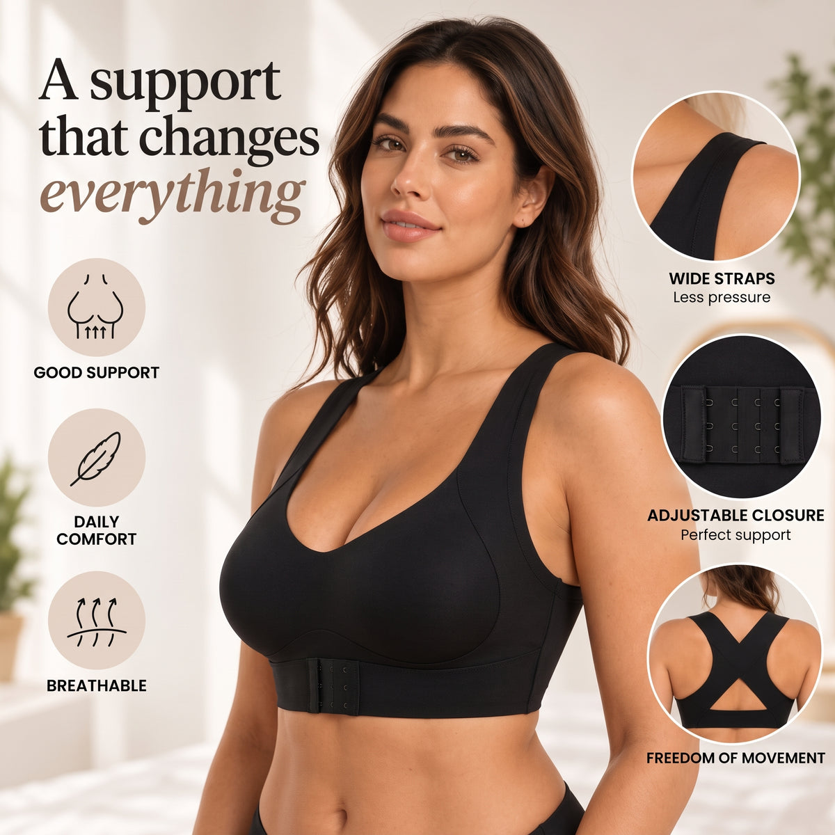 LumaFit — Wireless Posture Support Bra